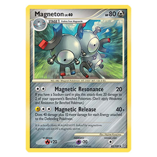 Pokemon - Diamond And Pearl Stormfront - Magneton - 42/100