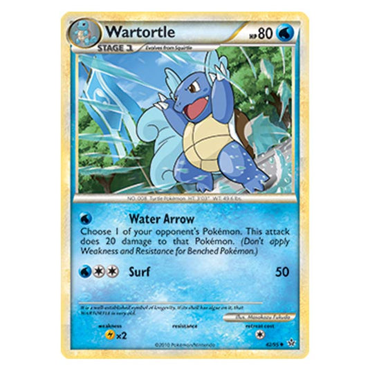 Pokemon - HGSS - Unleashed - Wartortle 42/95