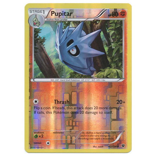 Pokemon - XY - Fates Collide (Reverse Holo) - Pupitar - 42/124