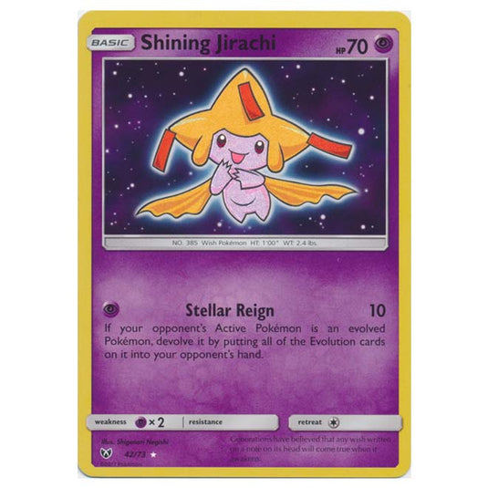 Pokemon - Shining Legends - Shining Jirachi - 42/73