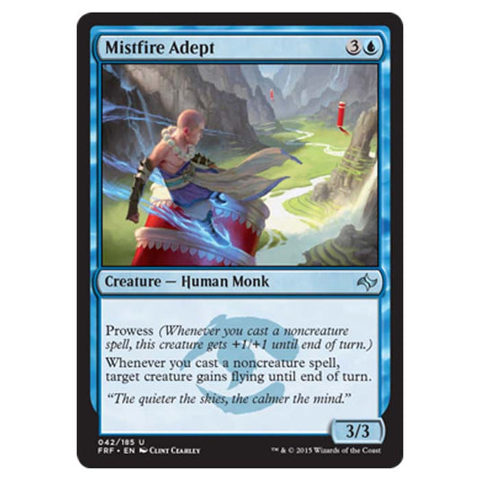 Magic the Gathering - Fate Reforged - Mistfire Adept - 42/185