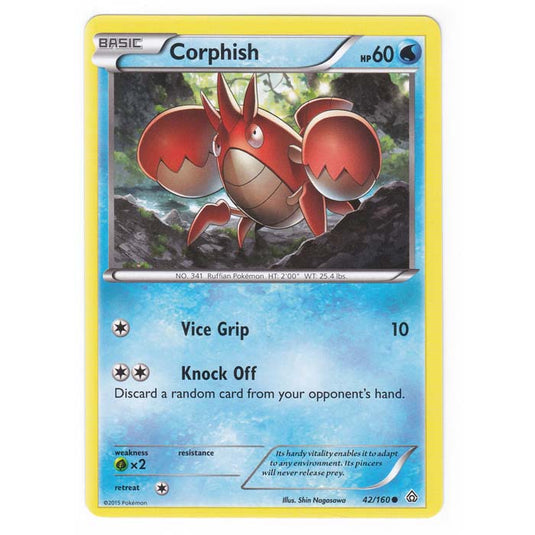 Pokemon - XY Primal Clash - Corphish - 42/160