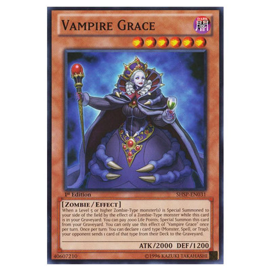 Yu-Gi-Oh! - Shadow Specters - Vampire Grace (Common) SHSP-EN031