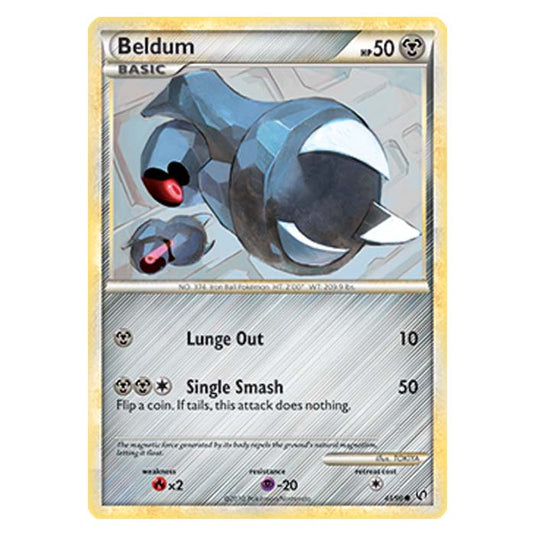 Pokemon - HGSS Undaunted - Beldum - 43/90