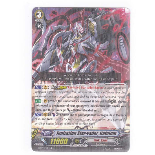 CFV - Blazing Perdition - Ionization Star vader Hafnium - 43/144