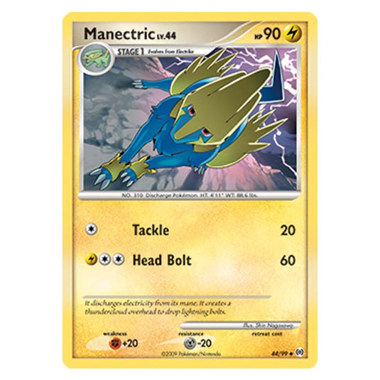 Pokemon - Platinum Arceus - Manectric - 44/99