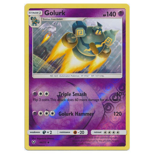 Pokemon - Shining Legends - (Reverse Holo) - Golurk - 44/73