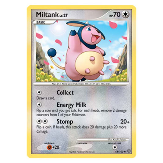 Pokemon - Diamond And Pearl Stormfront - Miltank - 44/100