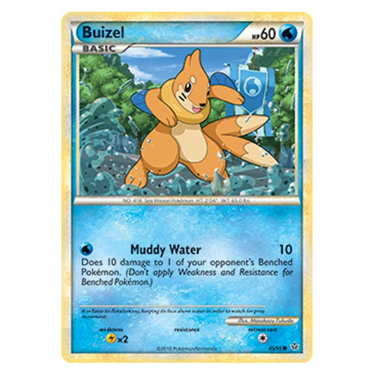 Pokemon - HGSS - Unleashed - Buizel 45/95