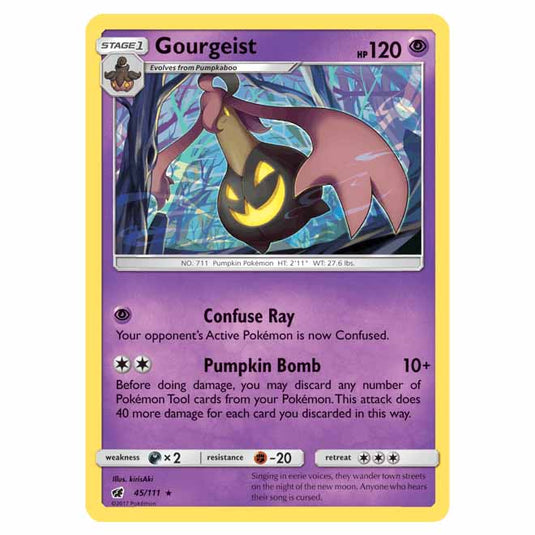 Pokemon - Sun & Moon - Crimson Invasion - Gourgeist - 45/111