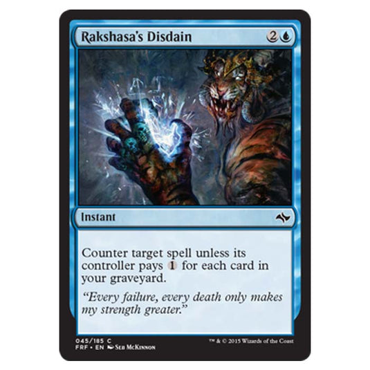 Magic the Gathering - Fate Reforged - Rakshasas Disdain - 45/185