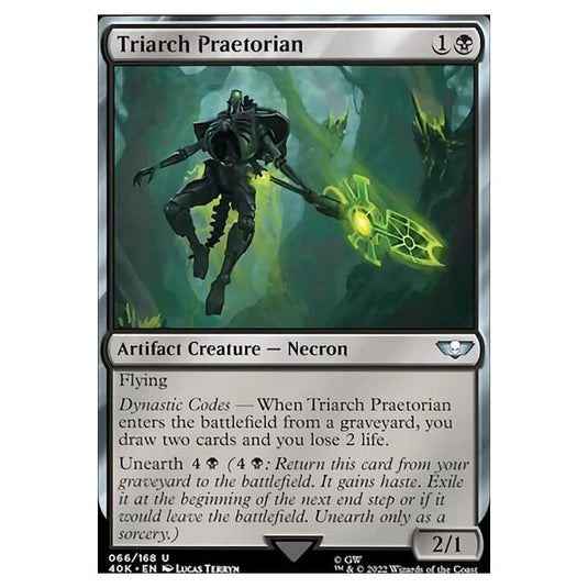 Magic The Gathering - Universes Beyond - Warhammer 40k - Triarch Praetorian - 066/168