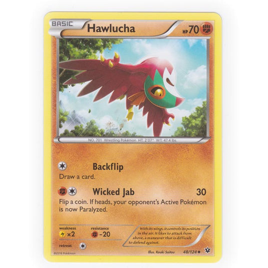 Pokemon - XY - Fates Collide - Hawlucha - 48/124