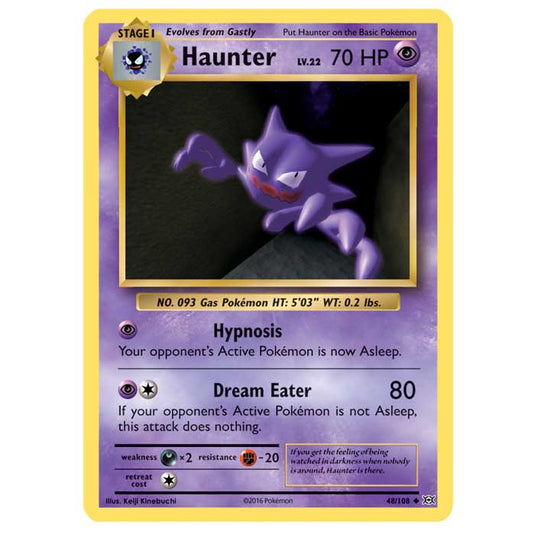 Pokemon - XY Evolutions - Haunter - 48/108