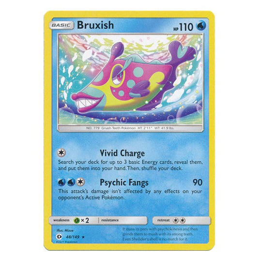 Pokemon - Sun & Moon - Base Set - Bruxish - 48/149