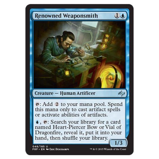 Magic the Gathering - Fate Reforged - Renowned Weaponsmith - 48/185