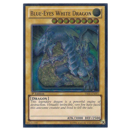 Yu-Gi-Oh! - Starter Deck - Kaiba Reloaded - Blue-Eyes White Dragon (Ultimate Rare) YSKR-EN001