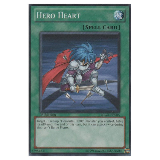 Yu-Gi-Oh! - Legendary Collection 2 - The Duel Academy Years Mega Pack - Hero Heart (Common) LCGX-EN085