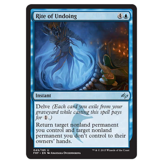 Magic the Gathering - Fate Reforged - Rite of Undoing - 49/185