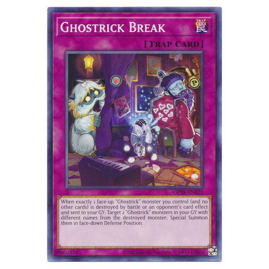 Yu-Gi-Oh! - OTS Tournament Pack 18 - Ghostrick Break (Common) OP18-EN025