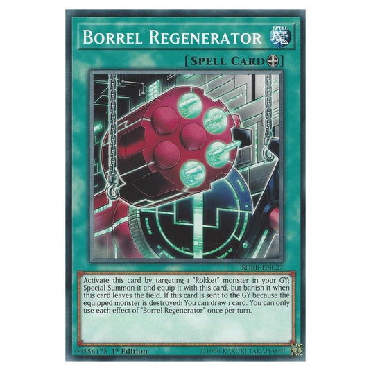 Yu-Gi-Oh! - Structure Deck - Rokket Revolt - Borrel Regenerator (Common) SDRR-EN027