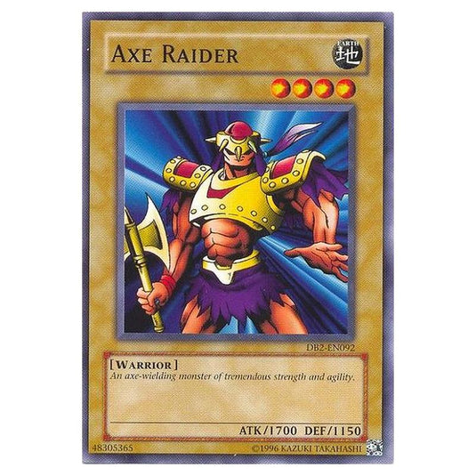 Yu-Gi-Oh! - Dark Beginning 2 - Axe Raider (Common) DB2-EN092