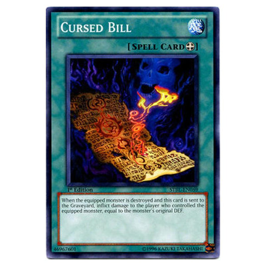 Yu-Gi-Oh! - Starstrike Blast - Cursed Bill (Common) - STBL-EN059