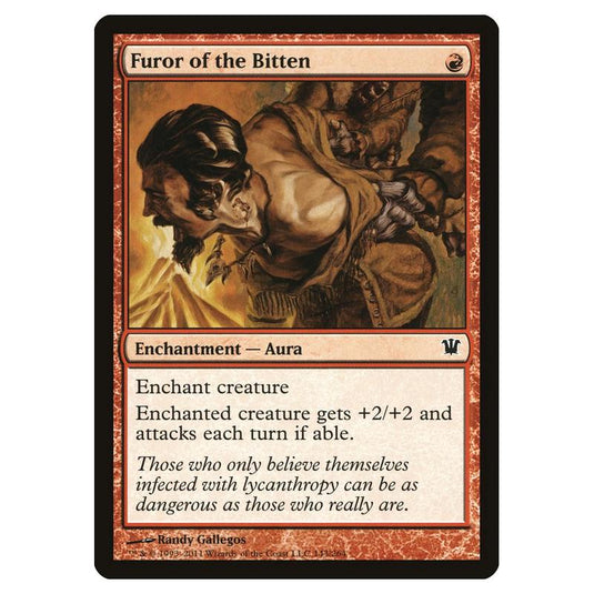 Magic the Gathering - Innistrad - Furor of the Bitten - 143/264