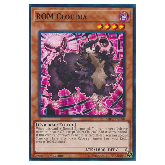 Yu-Gi-Oh! - Structure Deck - Cyberse Link - ROM Cloudia (Common) SDCL-EN006