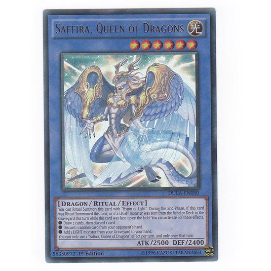 Yu-Gi-Oh! - Duelist Alliance - Saffira, Queen of Dragons - 50/99