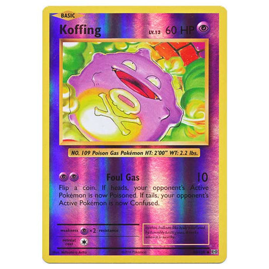 Pokemon - XY Evolutions - (Reverse Holo) - Koffing - 50/108