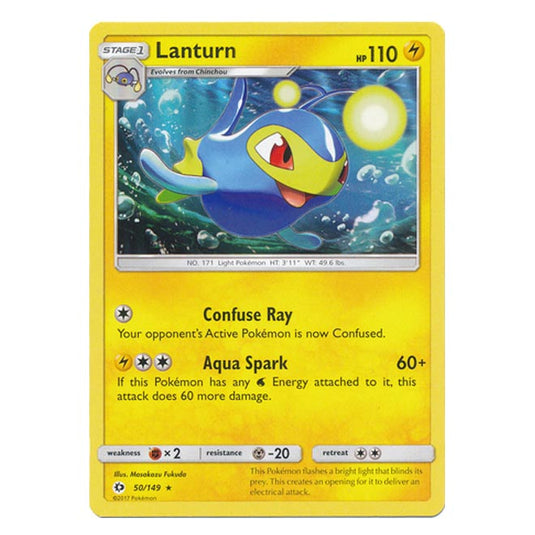 Pokemon - Sun & Moon - Base Set - Lanturn - 50/149