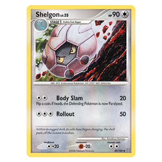 Pokemon - Diamond And Pearl Stormfront - Shelgon - 50/100