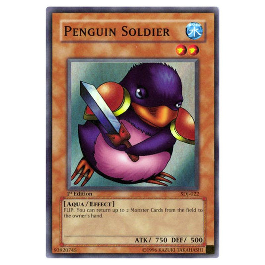 Yu-Gi-Oh! - Starter Deck - Joey - Penguin Soldier (Super Rare) SDJ-022