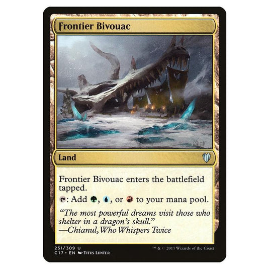 Magic The Gathering - Commander 2017 - Frontier Bivouac - 251/309