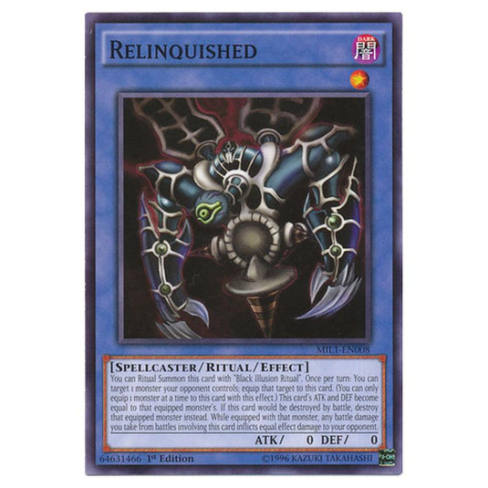 Yu-Gi-Oh! - Millennium Pack - Relinquished (Common) MIL1-EN008