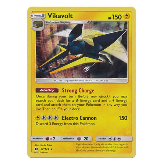 Pokemon - Sun & Moon - Base Set - Vikavolt - 52/149