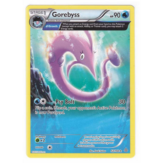 Pokemon - XY Primal Clash - Gorebyss - 52/160