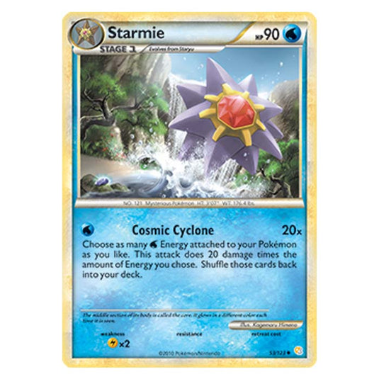 Pokemon - HGSS - Starmie - 53/123