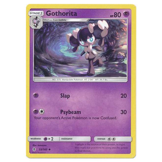 Pokemon - Sun & Moon - Guardians Rising - Gothorita - 53/145