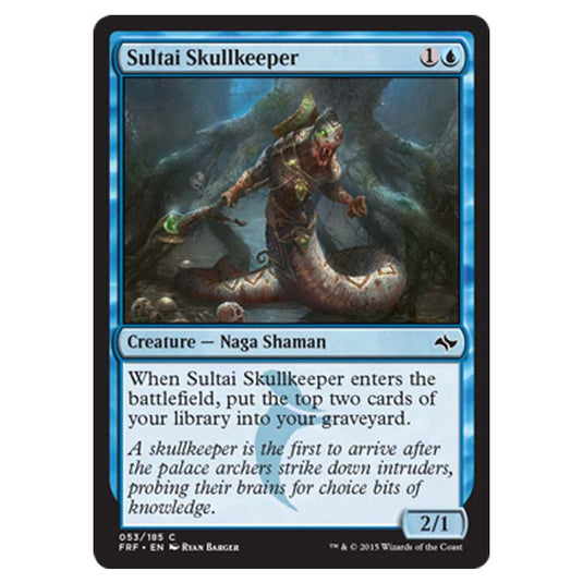 Magic the Gathering - Fate Reforged - Sultai Skullkeeper - 53/185