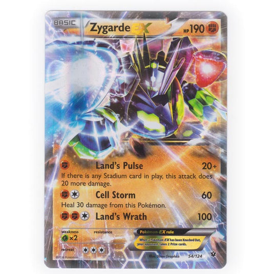 Pokemon - XY - Fates Collide - Zygarde EX - 54/124