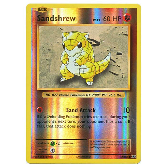 Pokemon - XY Evolutions - (Reverse Holo) - Sandshrew - 54/108