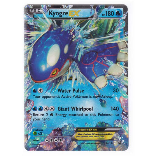 Pokemon - XY Primal Clash - Kyogre EX - 54/160