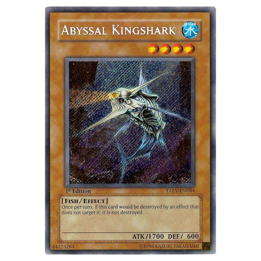 Yu-Gi-Oh! - Tactical Evolution - Abyssal Kingshark (Secret Rare) TAEV-EN084