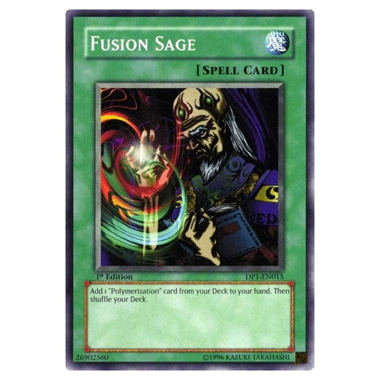 Yu-Gi-Oh! - Duelist Pack - Jaden Yuki - Fusion Sage (Common) DP1-EN015