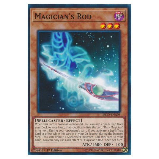 Yu-Gi-Oh! - Legendary Dragon Decks - Magician's Rod (Common) LEDD-ENA05