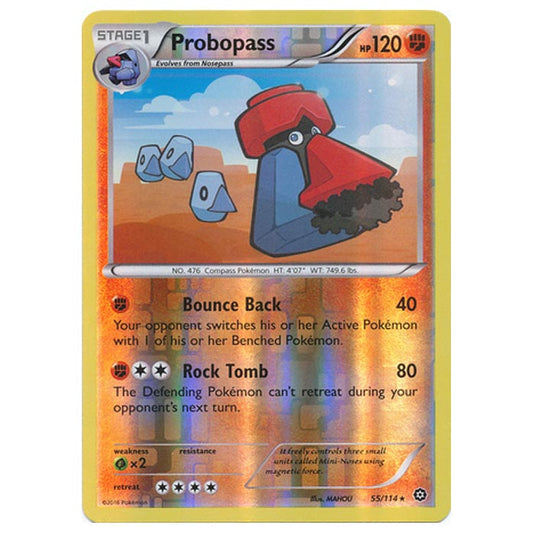 Pokemon - XY - Steam Siege - (Reverse Holo) Probopass - 55/114