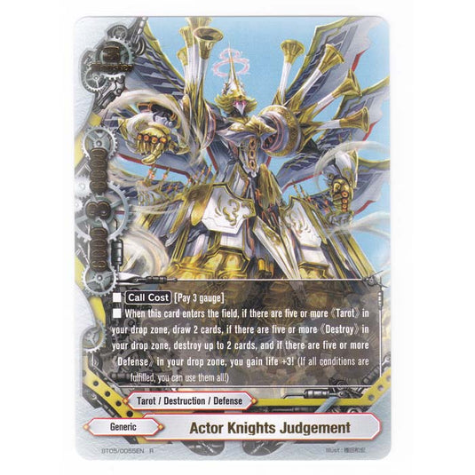 Future Card Buddyfight - Break To The Future - Actor Knights Judgment - 55/135