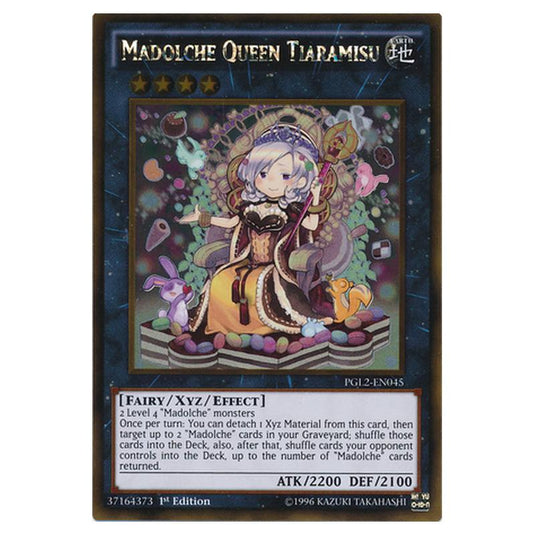 Yu-Gi-Oh! - Premium Gold - Return of the Bling - Madolche Queen Tiaramisu (Gold Rare) PGL2-EN045
